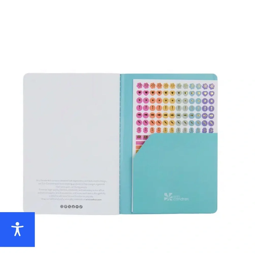 Erin Condren Colorful Geometric Planner